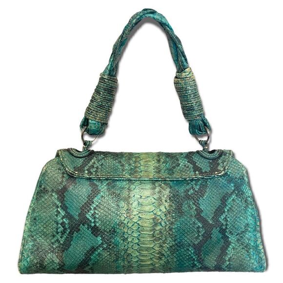 ❤️SOLD❤️Diego Rocha Python Custom Made Handbag - Picture 9 of 13